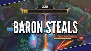 League Of Baron Steals  League Of Legends Montage