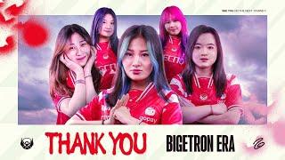 THE END OF OUR GREAT JOURNEY THANK YOU BIGETRON ERA️