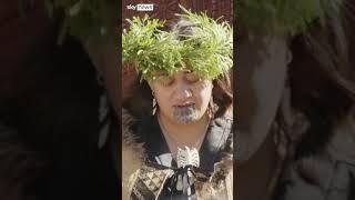 Funeral for New Zealands Maori King