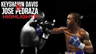 Keyshawn Davis vs Jose Pedraza  HIGHLIGHTS #KeyshawnDavis