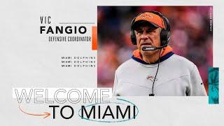 Defensive Coordinator Vic Fangio Meets with the Media  Miami Dolphins