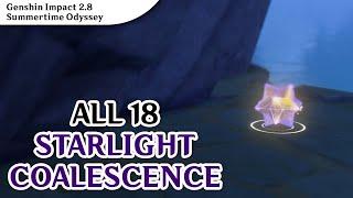 All 18 Starlight Coalescence Locations  Genshin Impact 2.8