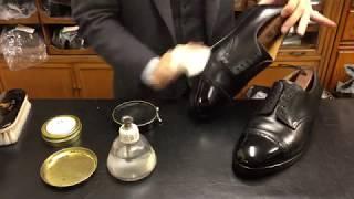 【靴磨き選手権2018 優勝】石見豪　the winner of all Japan shoeshine championship Gou Ishimi