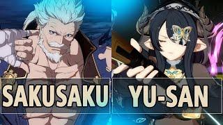 GBVSRSakusaku Soriz Vs Yu-san Narmaya B.Butterfly High Level Gameplay.