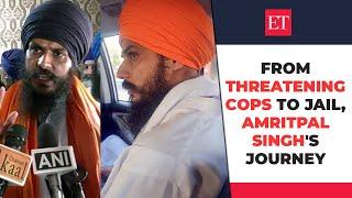 Amritpal Singh From threatening police in Ajnala to Dibrugarh jail fugitive Khalistanis journey