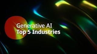 Top 5 Industries with Most Generative Artificial Intelligence Patents