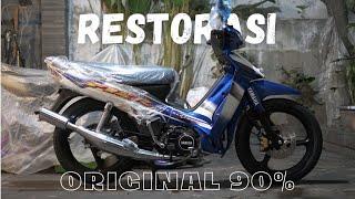 REVIEW YAMAHA FIZR BIRU 2003 BIRU PUTIH RESTORASI ORIGINAL MILIK MAS WAWAN ABAKURA