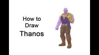 How to Draw Thanos