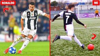 RECREATING THE BEST RONALDO FOOTBALL GOALS How Difficult are they?