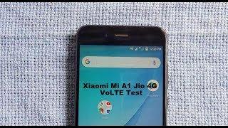 Xiaomi Mi A1 Jio 4G VoLTE Test