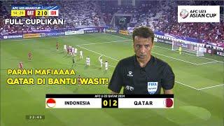 WASIT CURANG PARAH - HASIL PERTANDINGAN INDONESIA U23 VS QATAR U23 DI PIALA ASIA U-23