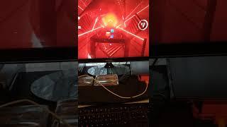 Jays mom plays beat saber for the first time