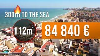 Buy a property in Spain  Penthouse in La Mata in Torrevieja just 300 m to the beach with white sand