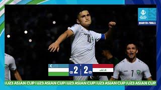 #AFCU23 - Quarter-Finals  Uzbekistan vs Iraq