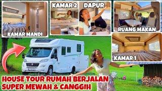 HOUSE TOUR RUMAH BERJALAN KAMI SELAMA LIBURAN