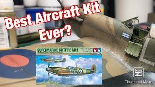 The BEST Aircraft Model Kit EVER? Tamiya 148 Spitfire Mk. I 1 Full Build