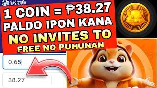 HAMSTER KOMBAT - 1 COIN = ₱38.27 PESOS NA MAY PRESYO NA FREE LANG  LEGIT HINDI KELANGAN MAG INVITE