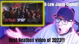 BEST BEATBOX VIDEO OF 2023 Krilas Reacts  D-Low Japan Beatbox Cypher 2022