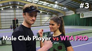 Male Club Player vs Female Pro - Tiebreak to 10 EPIC BATTLE