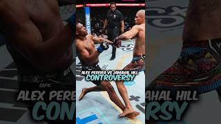 Alex Pereira VS Jamahal Hill Controversy #shorts #joerogan #mma #ufc