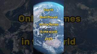 Top 10 Most Played Online Games in the World  Editing Zone  #shorts #top10 #trending