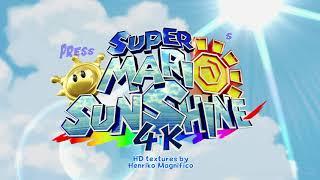 Super Mario Sunshine 4K 1.1.0 Update Trailer Texture Pack