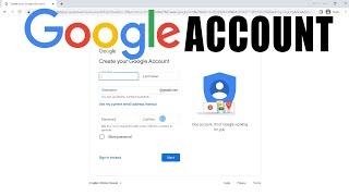 How To Create A Google Account In Pc  Make A Google Account in Laptop
