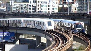 Vancouver Skytrain and Canada Line In Action III - Apr.  May. 2018