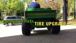 Peg Perego & Power Wheels Tire and Traction Upgrade