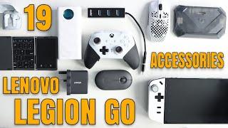 19 Lenovo Legion Go Accessories that you need. Anker. Baseus power bank. sandisk memory card