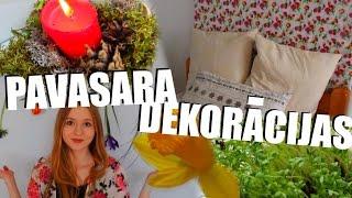 DIY PAVASARA DEKORĀCIJAS l EVELINA PARKERA