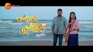 Radhaku Neevera Pranam Title Song  Nirupam Gomathi Priya & Chaitra  Coming Soon  Zee Telugu