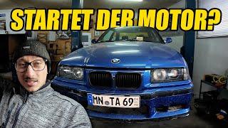 Rückschläge am E36 Hochwasserschaden...  Startet der Motor?