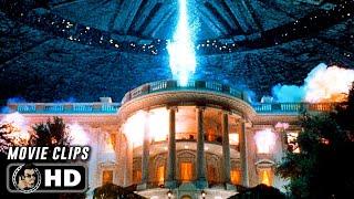 INDEPENDENCE DAY Clips City Attacks & Dog Fight 1996