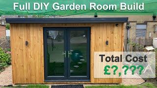 DIY Garden Room - Full Build in Under 15 minutes + Project Cost