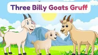 Three Billy Goats Gruff Story  Story in English  Short Story  Moral Story  Story for kids