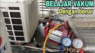 Pasang AC wajib divakum? Begini cara vakum AC dengan benar