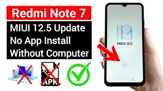Redmi Note 7 GoogleFRP Bypass with New Easy Trick  MIUI 12.5 without computer 2023