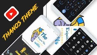 Thanos Samsung Theme