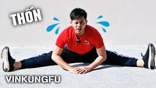 Hướng dẫn xoạc chân xoạc dọc xoạc ngang cho người mới tập  Guide to wide leg splits  Vinkungfu