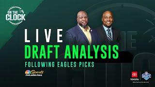 Instant reaction following Eagles Round 3 selection of the NFL Draft