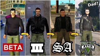 Evolution of Claude in GTA Games  CLAUDE Visits Every GTA Game  2001-2021