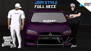 MOD EVO X FULL BODY CUSTOM GTA SA ANDROID