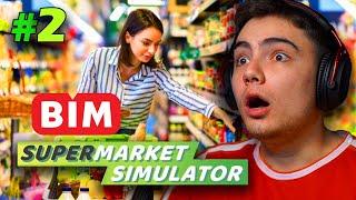 BİM MARKETLERİ BÜYÜYOR  - Supermarket Simulator #2