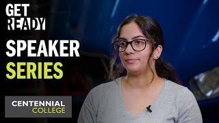 Get Ready Speaker Series Samridhi Sharma Truck and Coach Technician Graduate