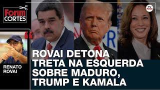 Rovai detona treta na esquerda sobre Maduro Trump e Kamala