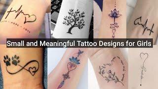 Small But Meaningful Tattoo Designs For Girls Small Tattoos For Women