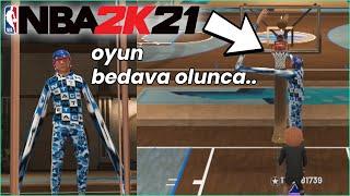 NBA 2K21 BEDAVA OLDU ben hayatımda böyle hile görmedim. D