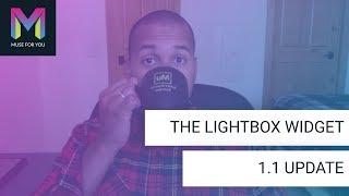 The Lightbox Widget - 1.1 Update  Adobe Muse CC  Muse For You