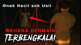 Munculnya Sosok An4k Kecil bermain ayunan waktu tengah malam